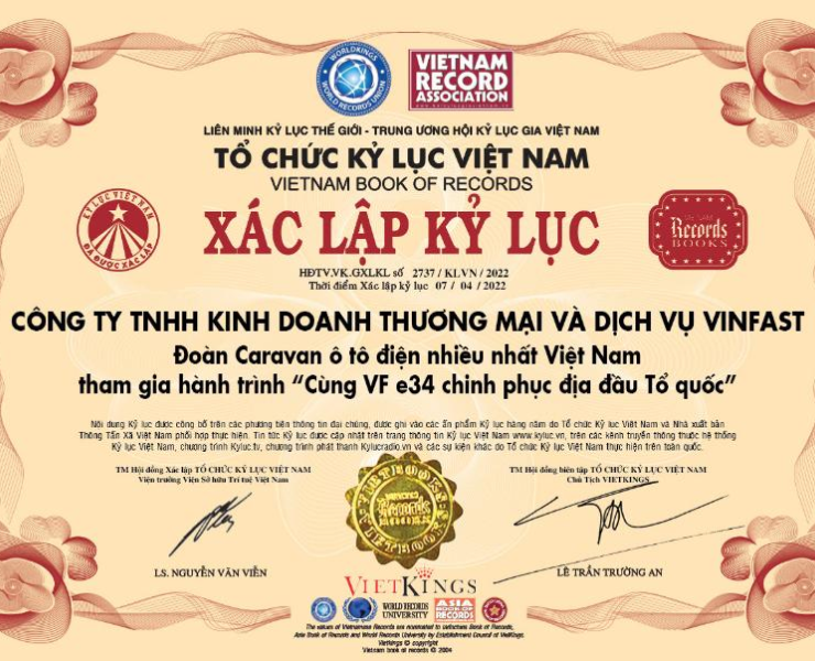 Kỷ lục đoàn caravan 111 xe điện chinh phục cực Đông Bắc
